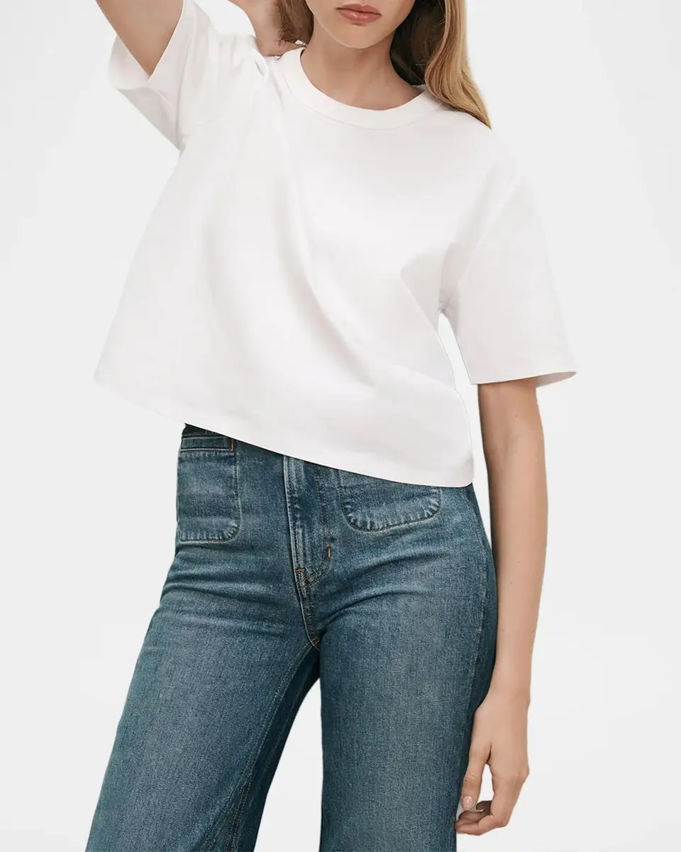 Veronica Beard Sebastian Crewneck Tee | Thumbnail 4 Veronica Beard Sebastian Crewneck Tee | Thumbnail 4