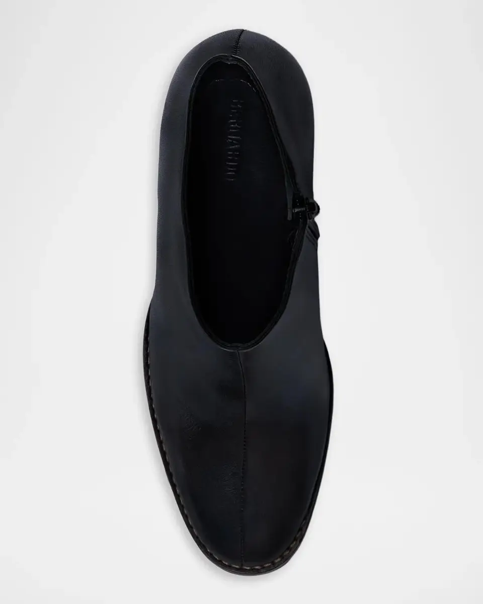 Bernardo 95mm Nara Leather Ankle Boots | Thumbnail 3
