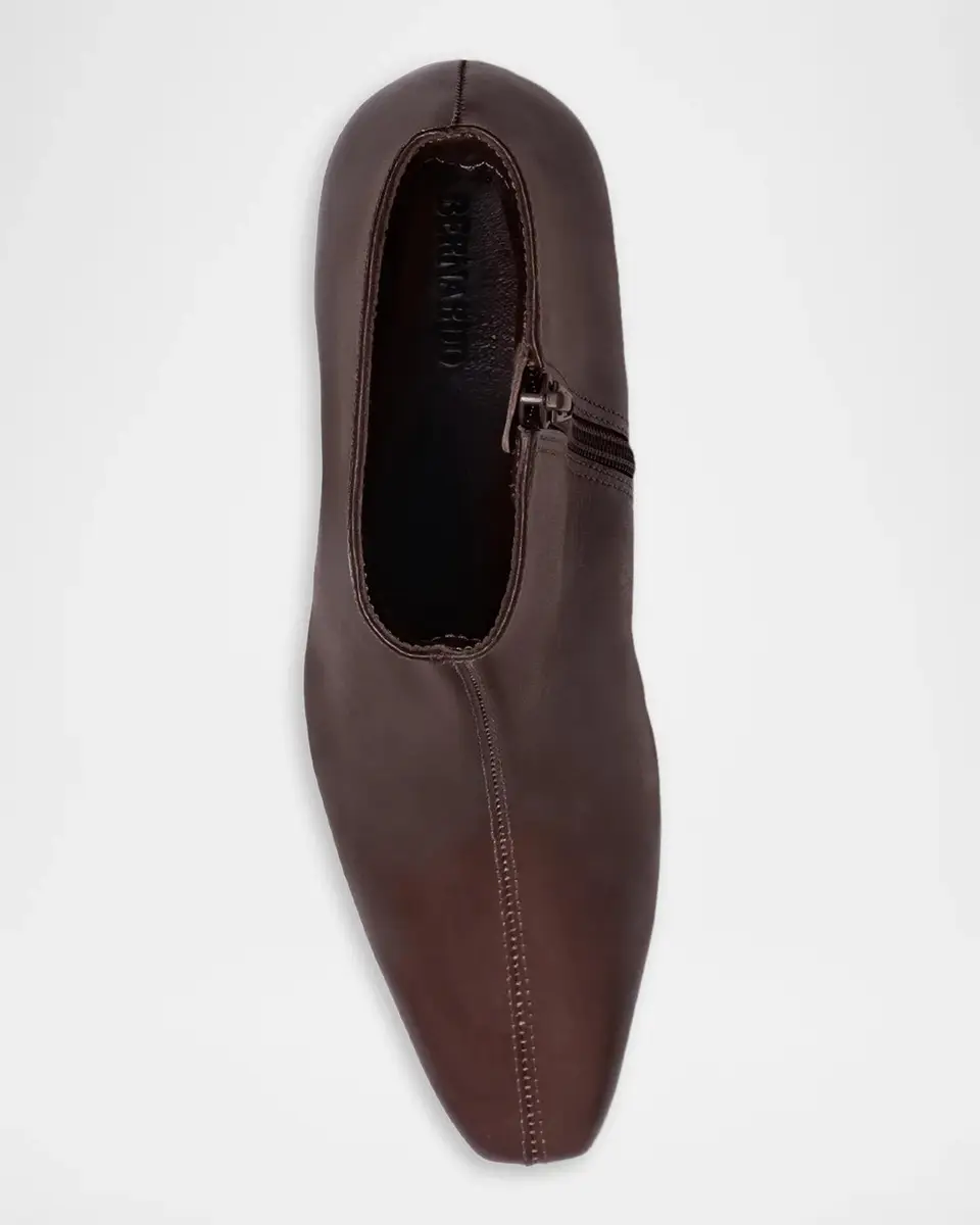 Bernardo 50mm Sanya Leather Ankle Booties | Thumbnail 3