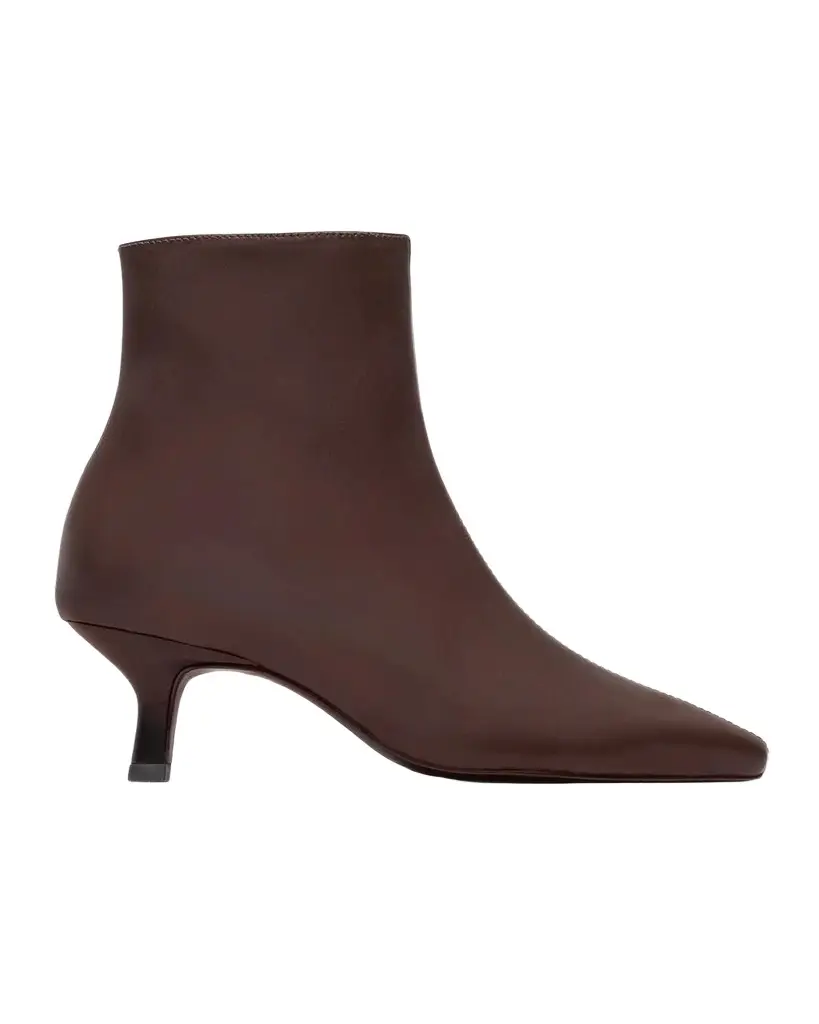 Bernardo 50mm Sanya Leather Ankle Booties | Image 1 Bernardo 50mm Sanya Leather Ankle Booties | Image 1