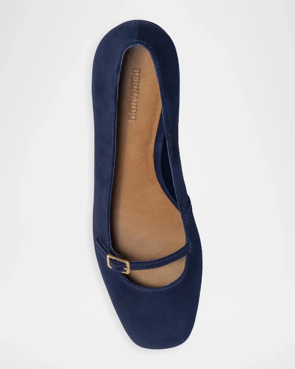 Bernardo 50mm Amelie Leather Mary Jane Pumps | Thumbnail 3 Bernardo 50mm Amelie Leather Mary Jane Pumps | Thumbnail 3