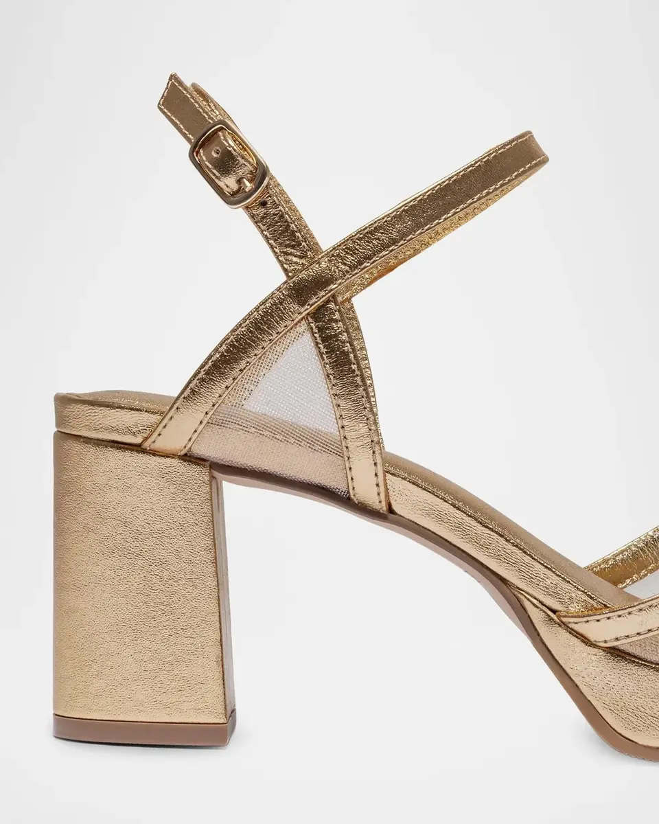 Bernardo 70mm Celeste Mesh Suede Platform Sandals | Thumbnail 4 Bernardo 70mm Celeste Mesh Suede Platform Sandals | Thumbnail 4