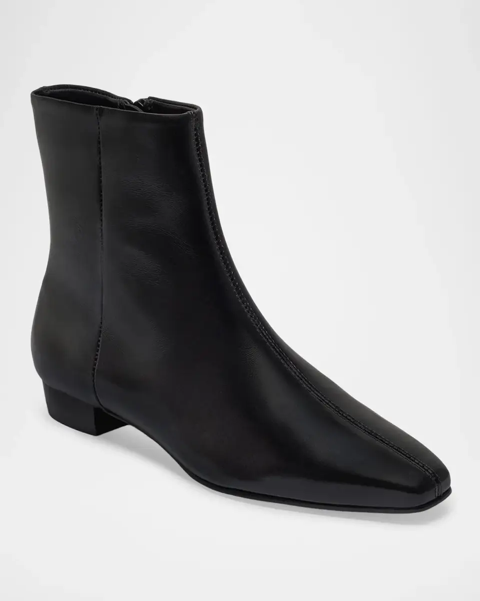 Bernardo Rema Leather Ankle Booties | Thumbnail 3 Bernardo Rema Leather Ankle Booties | Thumbnail 3
