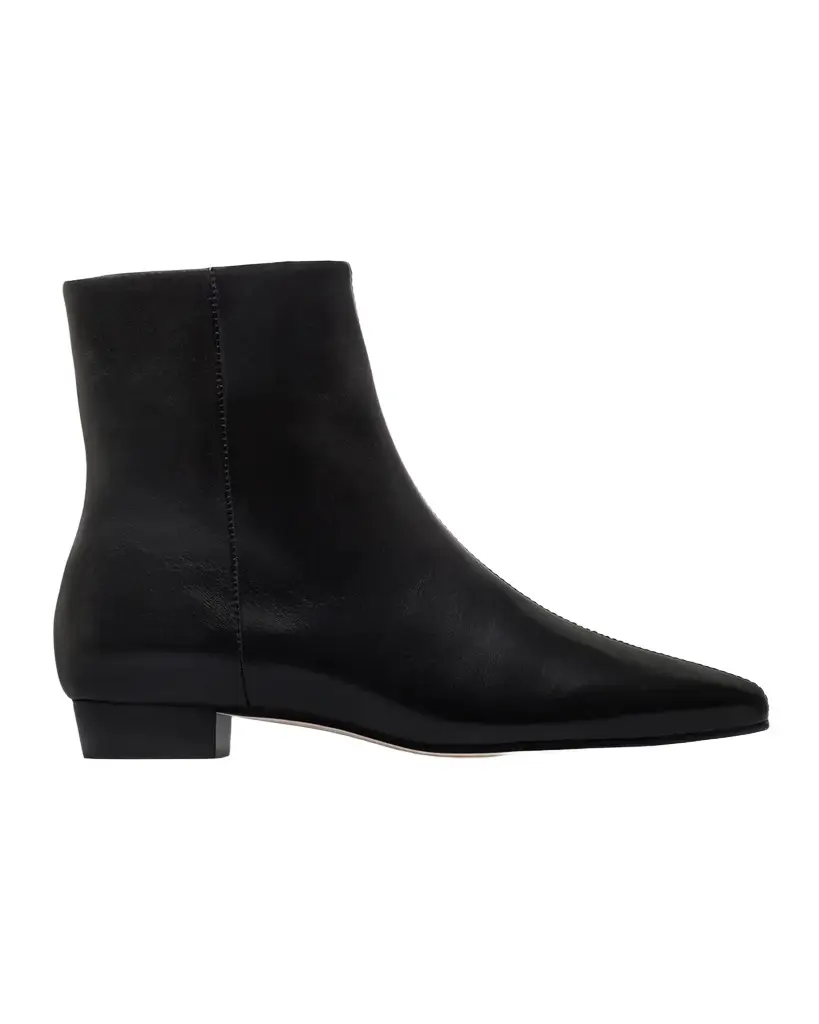 Bernardo Rema Leather Ankle Booties