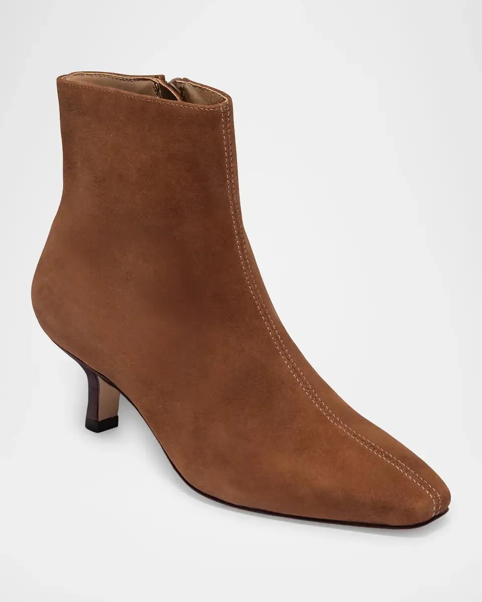 Bernardo 50mm Sanya Leather Ankle Booties | Thumbnail 3