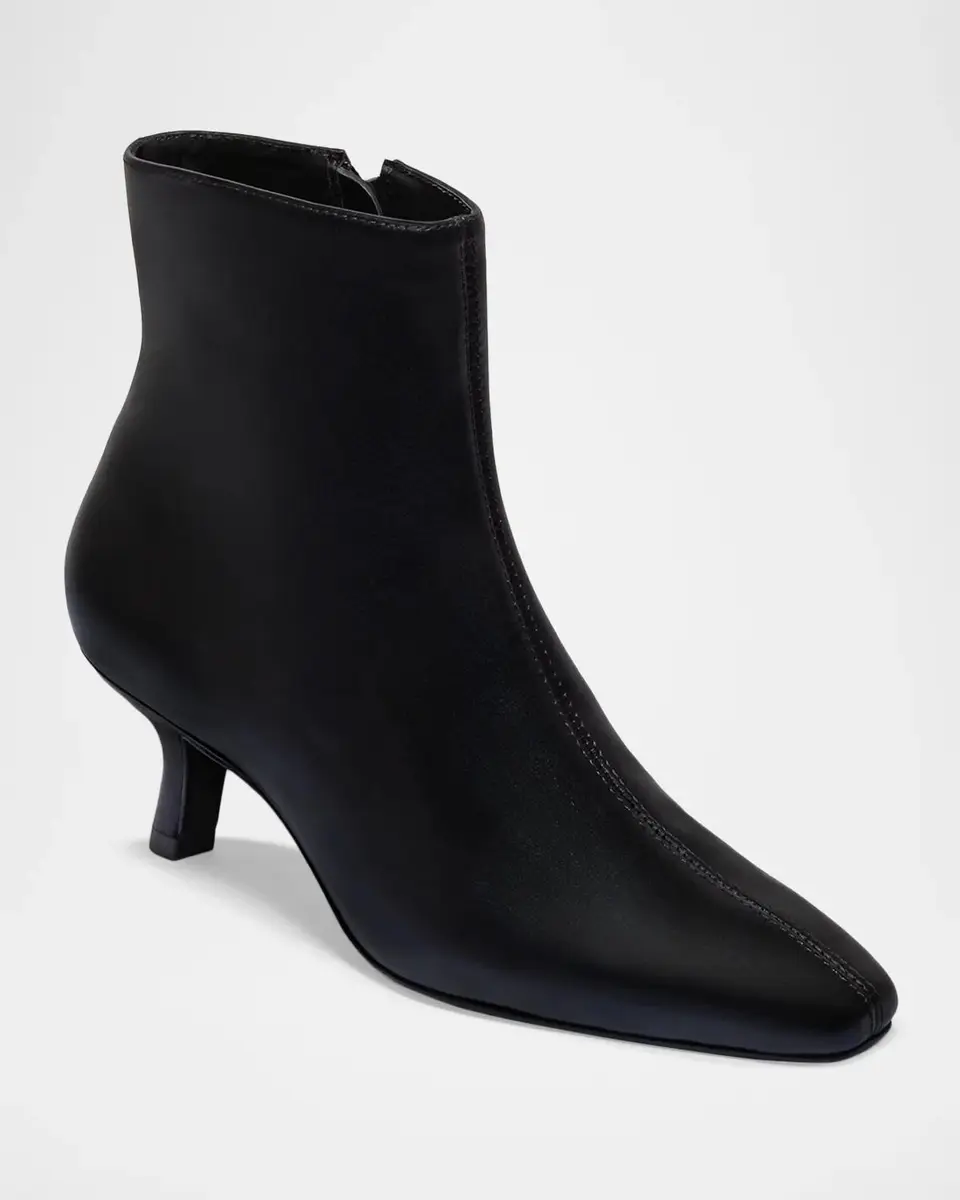 Bernardo 50mm Sanya Leather Ankle Booties | Thumbnail 3