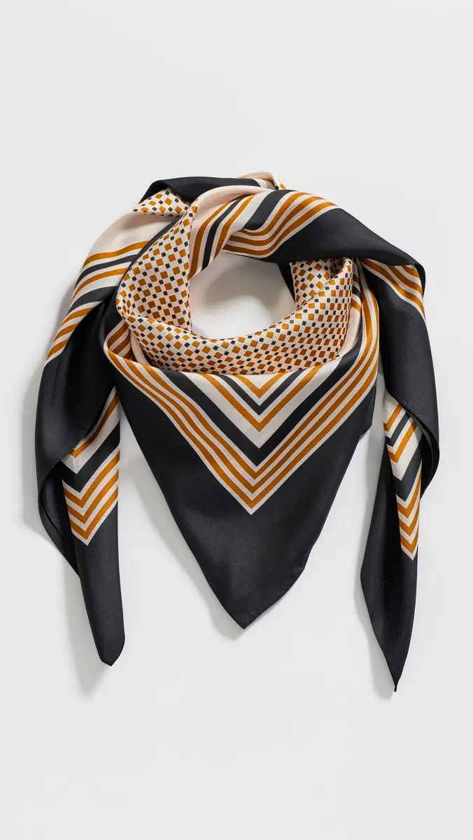 A.L.C. A. L.C. Albers Print Silk Scarf | Thumbnail 4 A.L.C. A. L.C. Albers Print Silk Scarf | Thumbnail 4