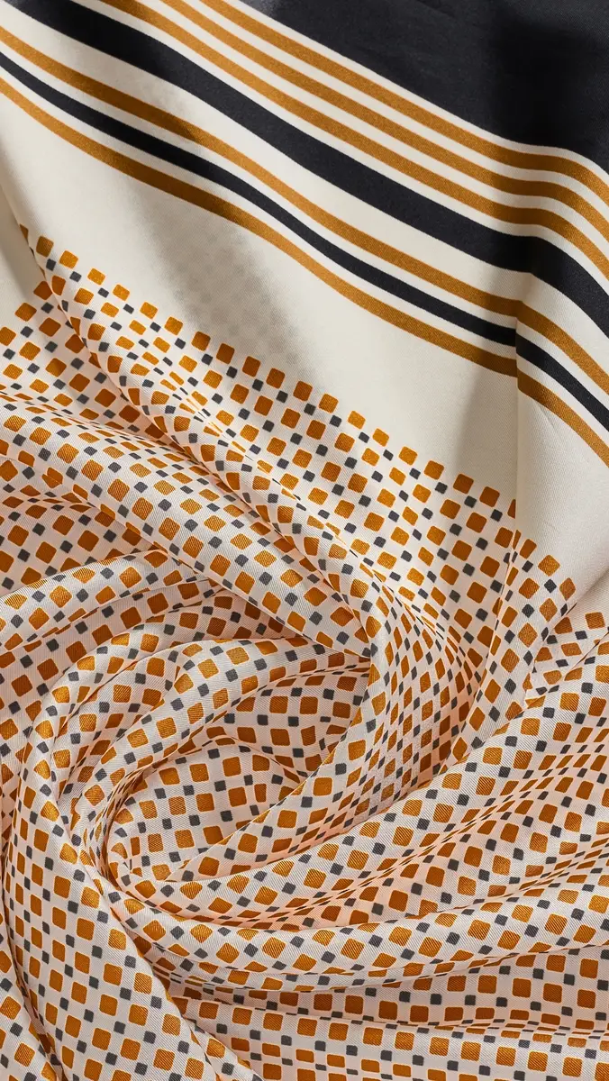 A.L.C. A. L.C. Albers Print Silk Scarf | Thumbnail 5 A.L.C. A. L.C. Albers Print Silk Scarf | Thumbnail 5