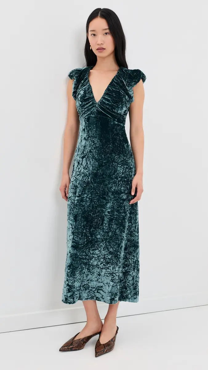 Ulla Johnson Astra Velvet Dress | Thumbnail 2 Ulla Johnson Astra Velvet Dress | Thumbnail 2