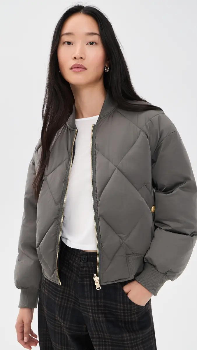 L'Agence Violeta Reversible Puffer | Thumbnail 2 L'Agence Violeta Reversible Puffer | Thumbnail 2