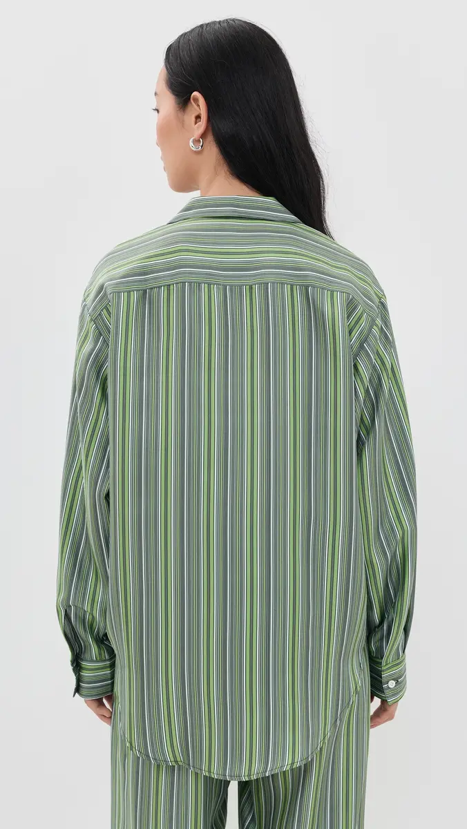 Comme Si Long Sleeve Notched Collar Shirt | Thumbnail 3 Comme Si Long Sleeve Notched Collar Shirt | Thumbnail 3