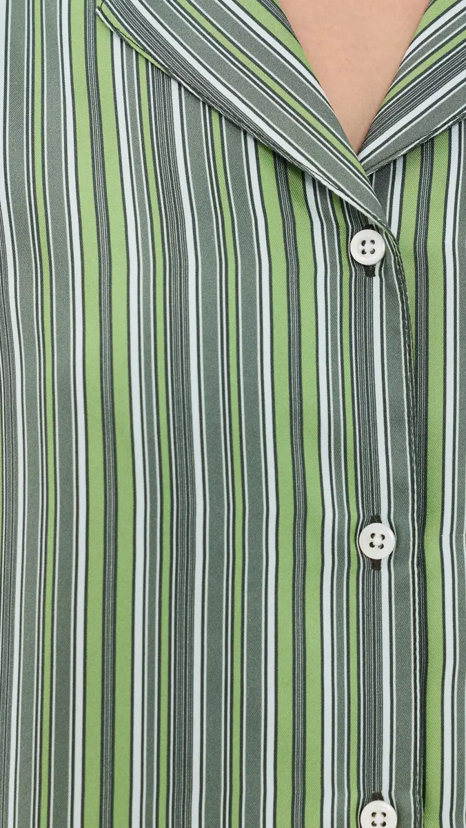 Comme Si Long Sleeve Notched Collar Shirt | Thumbnail 6 Comme Si Long Sleeve Notched Collar Shirt | Thumbnail 6