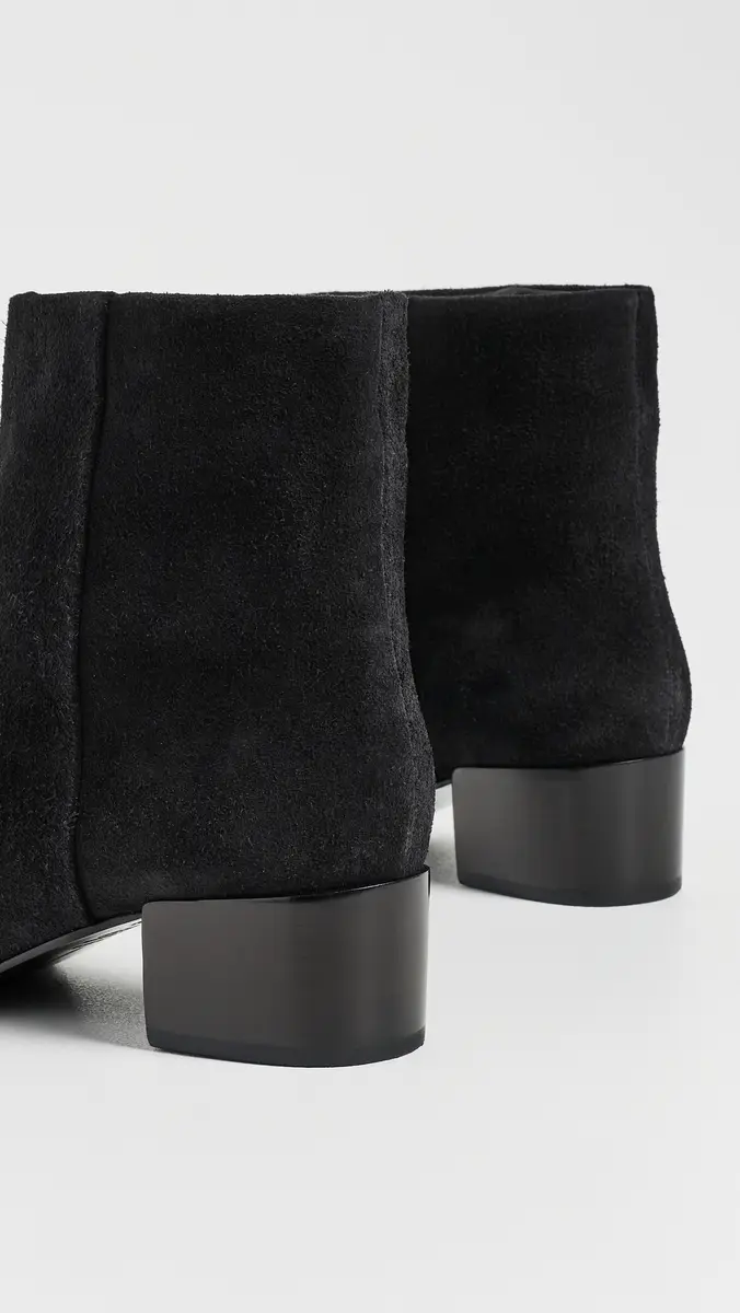 Black Suede Studio Blaze 45 Booties | Thumbnail 4 Black Suede Studio Blaze 45 Booties | Thumbnail 4