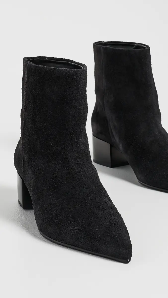 Black Suede Studio Blaze 45 Booties | Thumbnail 5 Black Suede Studio Blaze 45 Booties | Thumbnail 5