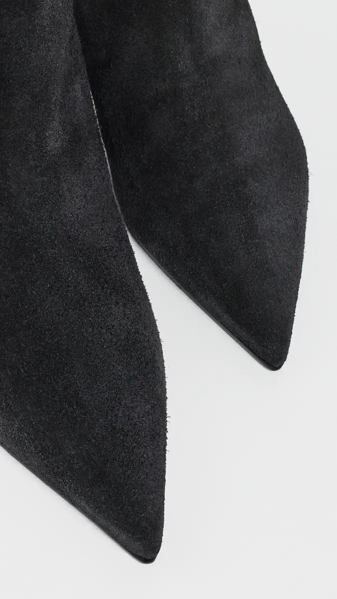 Black Suede Studio Blaze 45 Booties | Thumbnail 6 Black Suede Studio Blaze 45 Booties | Thumbnail 6