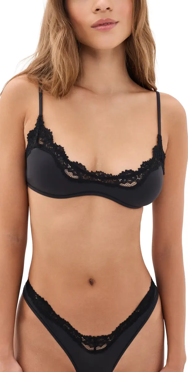 Skims coop Bralette Onyx | Image 1 Skims coop Bralette Onyx | Image 1