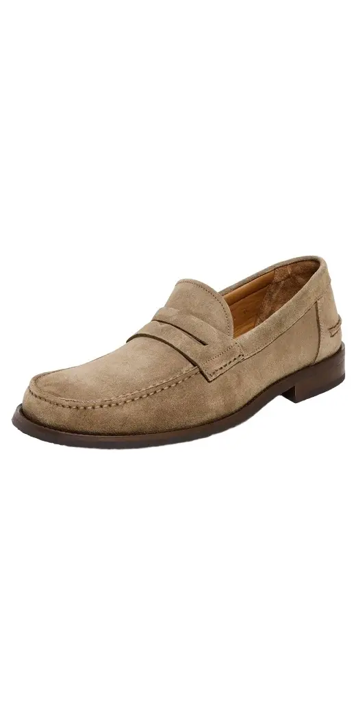 Allen Edmonds Sorrento Suede Penny Loafers Tobacco 14 | Image 1 Allen Edmonds Sorrento Suede Penny Loafers Tobacco 14 | Image 1