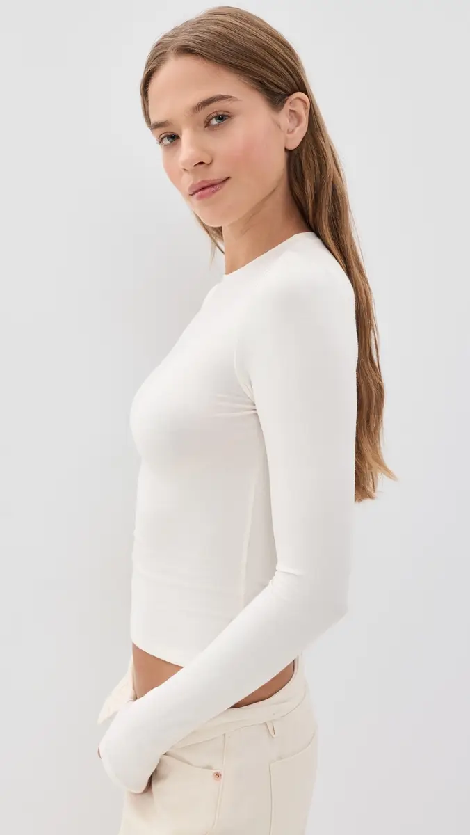 Skims Long Sleeve Tee | Thumbnail 4 Skims Long Sleeve Tee | Thumbnail 4