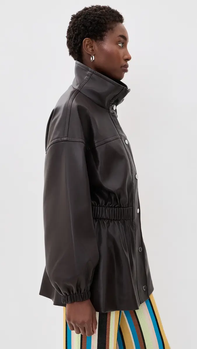 SIMONMILLER Yara Faux Leather Jacket | Thumbnail 4 SIMONMILLER Yara Faux Leather Jacket | Thumbnail 4