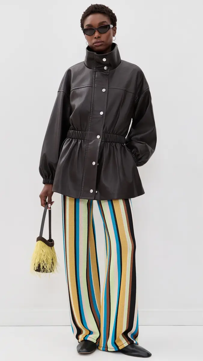 SIMONMILLER Yara Faux Leather Jacket | Thumbnail 5 SIMONMILLER Yara Faux Leather Jacket | Thumbnail 5