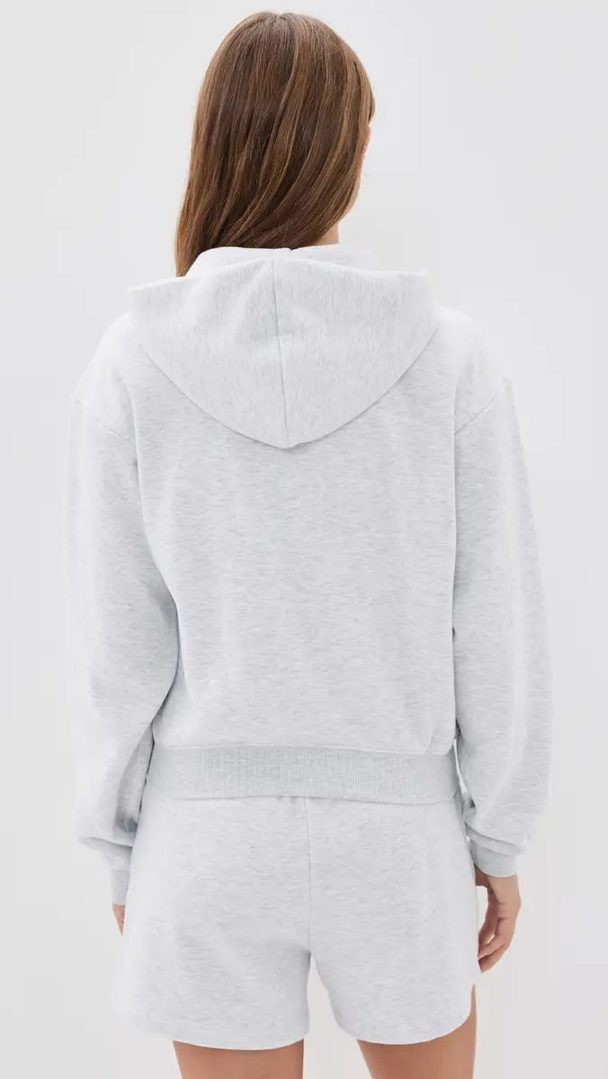 Skims Classic Zip Up Hoodie | Thumbnail 3 Skims Classic Zip Up Hoodie | Thumbnail 3