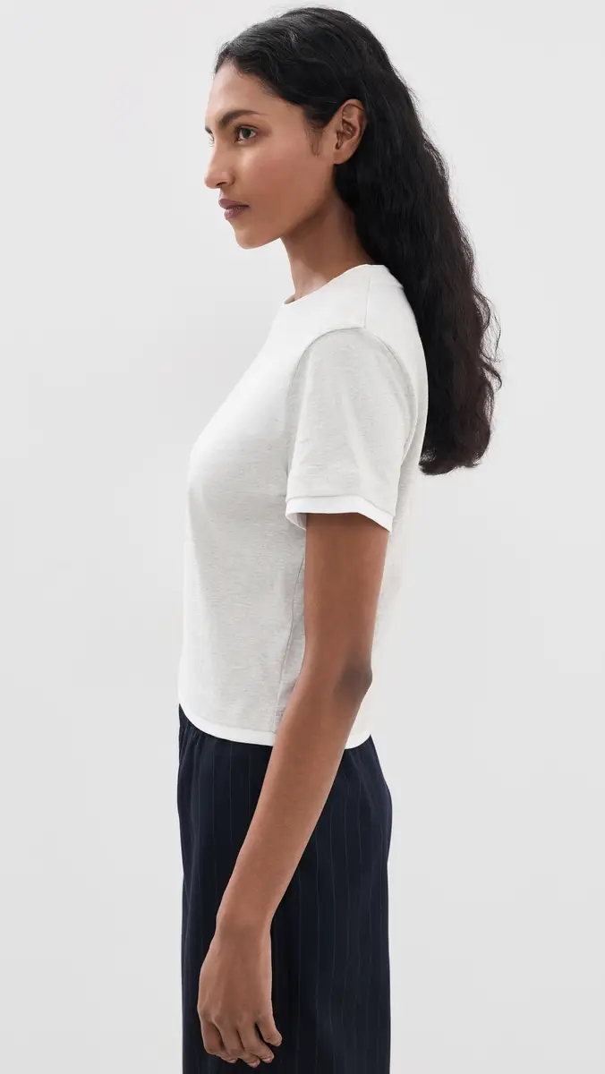 GOOD AMERICAN The Layered Tee | Thumbnail 4 GOOD AMERICAN The Layered Tee | Thumbnail 4