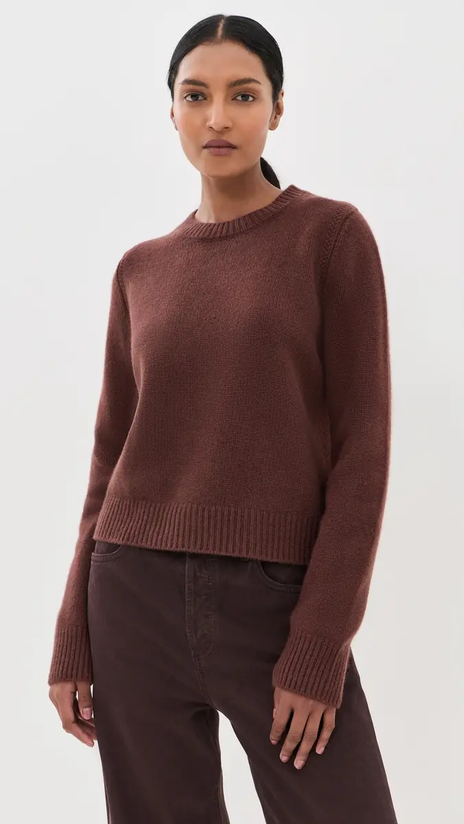 Sablyn Noa Shrunken Cashmere Crew Sweater | Thumbnail 2 Sablyn Noa Shrunken Cashmere Crew Sweater | Thumbnail 2