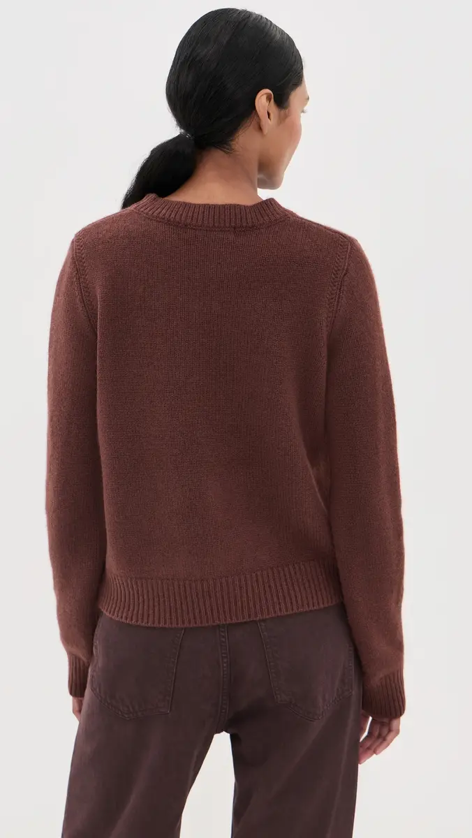 Sablyn Noa Shrunken Cashmere Crew Sweater | Thumbnail 3 Sablyn Noa Shrunken Cashmere Crew Sweater | Thumbnail 3