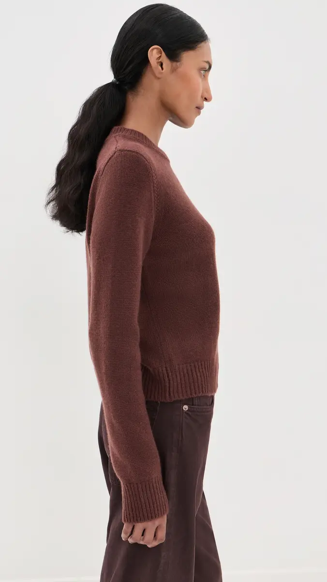 Sablyn Noa Shrunken Cashmere Crew Sweater | Thumbnail 4 Sablyn Noa Shrunken Cashmere Crew Sweater | Thumbnail 4