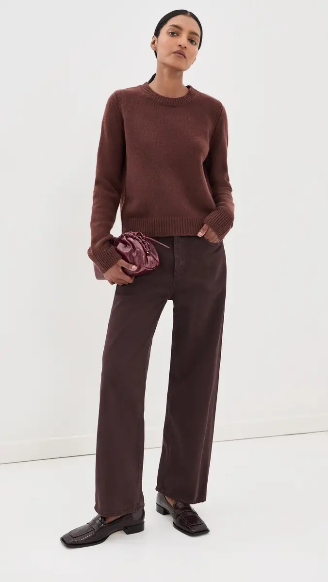Sablyn Noa Shrunken Cashmere Crew Sweater | Thumbnail 5 Sablyn Noa Shrunken Cashmere Crew Sweater | Thumbnail 5