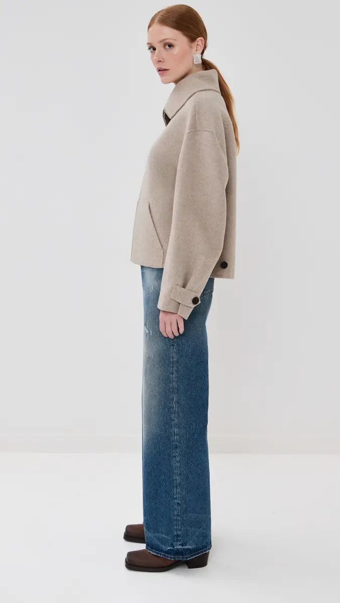 Acne Studios Wool Cashmere Double Jacket | Thumbnail 4 Acne Studios Wool Cashmere Double Jacket | Thumbnail 4