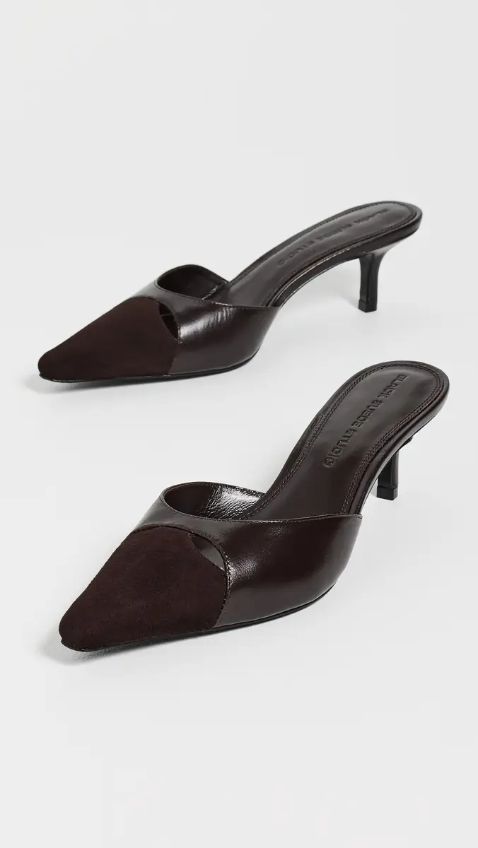 Black Suede Studio Rue 50 Heels | Thumbnail 5 Black Suede Studio Rue 50 Heels | Thumbnail 5