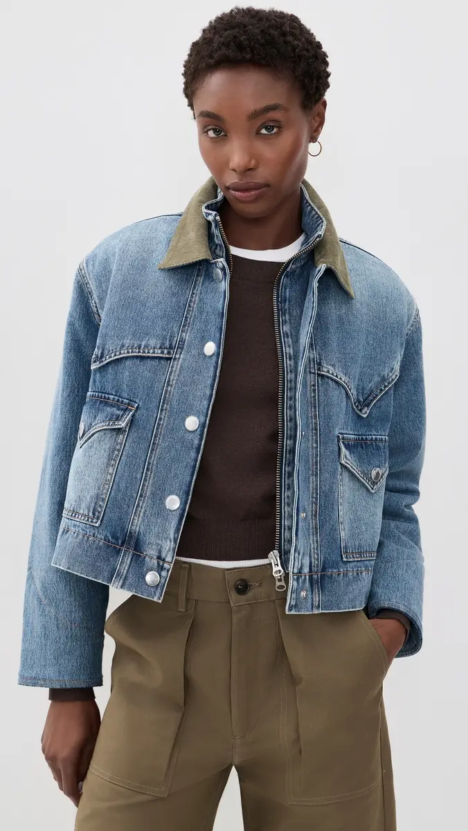 Veronica Beard Jean Wegner Denim Jacket | Thumbnail 2 Veronica Beard Jean Wegner Denim Jacket | Thumbnail 2