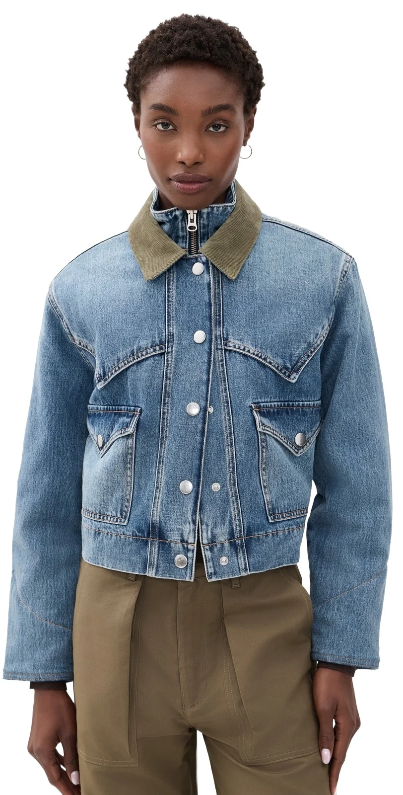 Veronica Beard Jean Wegner Denim Jacket