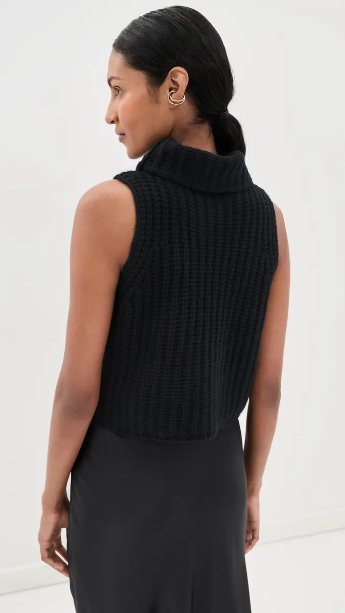 Sablyn Saige Cropped Turtleneck Cashmere Pullover | Thumbnail 3 Sablyn Saige Cropped Turtleneck Cashmere Pullover | Thumbnail 3