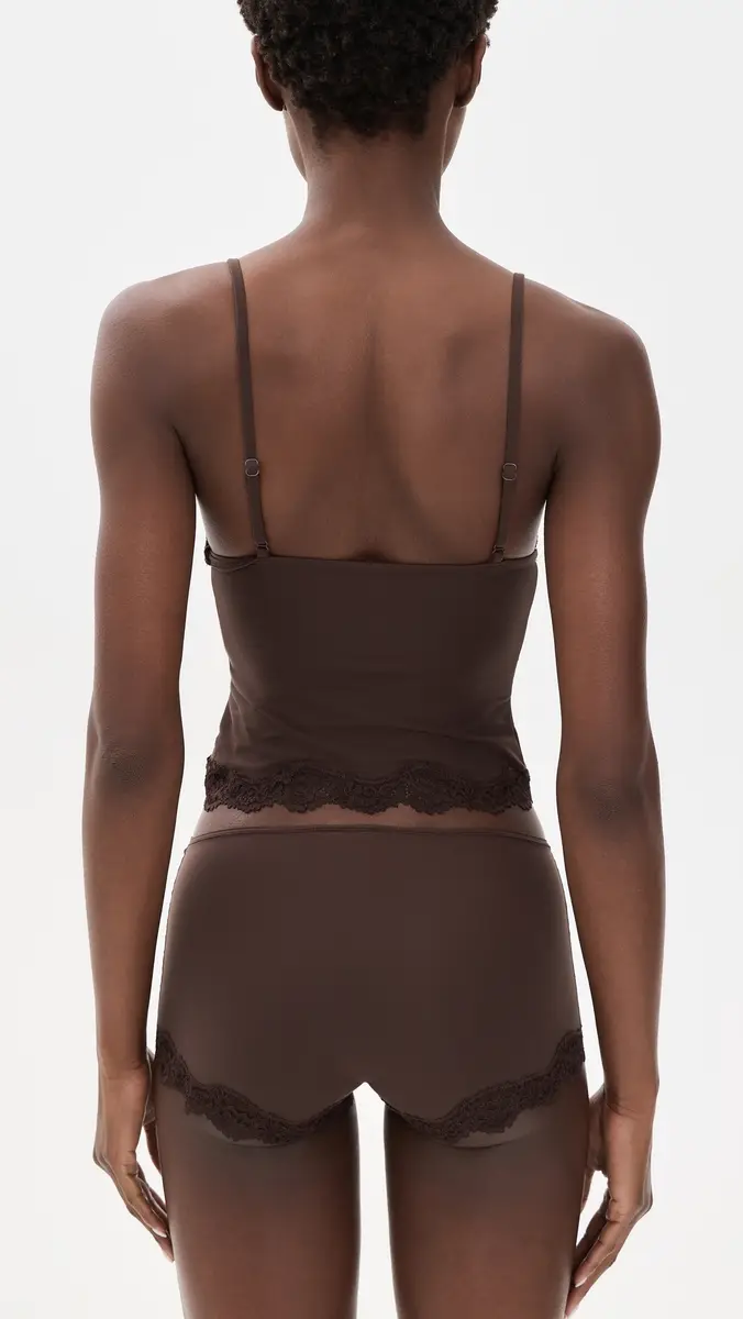 Skims Fits Everybody Lace Cami and Boy Short Set | Thumbnail 3