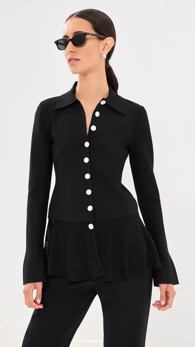 Proenza Schouler Martina Jacket Black | Thumbnail 2 Proenza Schouler Martina Jacket Black | Thumbnail 2