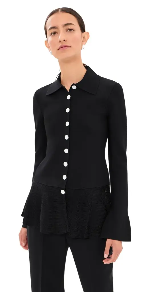 Proenza Schouler Martina Jacket Black | Image 1 Proenza Schouler Martina Jacket Black | Image 1