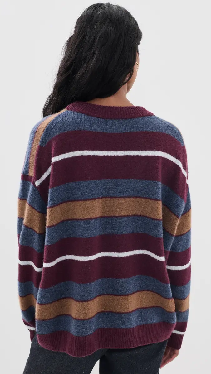 Staud Serrano Cashmere Relaxed Crew Sweater | Thumbnail 3 Staud Serrano Cashmere Relaxed Crew Sweater | Thumbnail 3