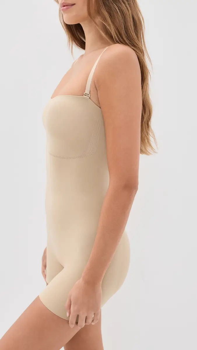 Skims Strapless Shortie Bodysuit | Thumbnail 4 Skims Strapless Shortie Bodysuit | Thumbnail 4