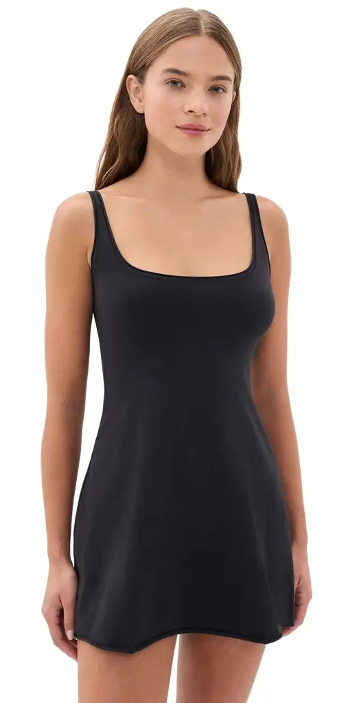 Skims Mini Dress Soot | Image 1 Skims Mini Dress Soot | Image 1