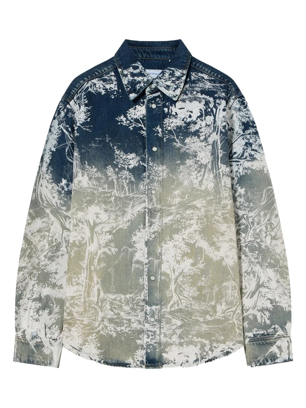 Off-White City Nature Regular Denim Shirt