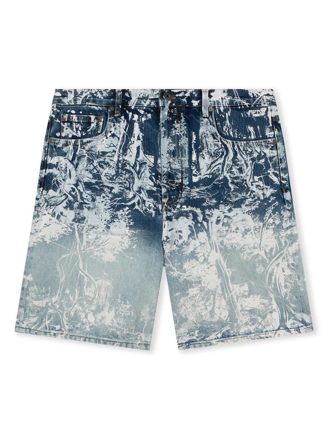 Off-White City Nature Denim Shorts