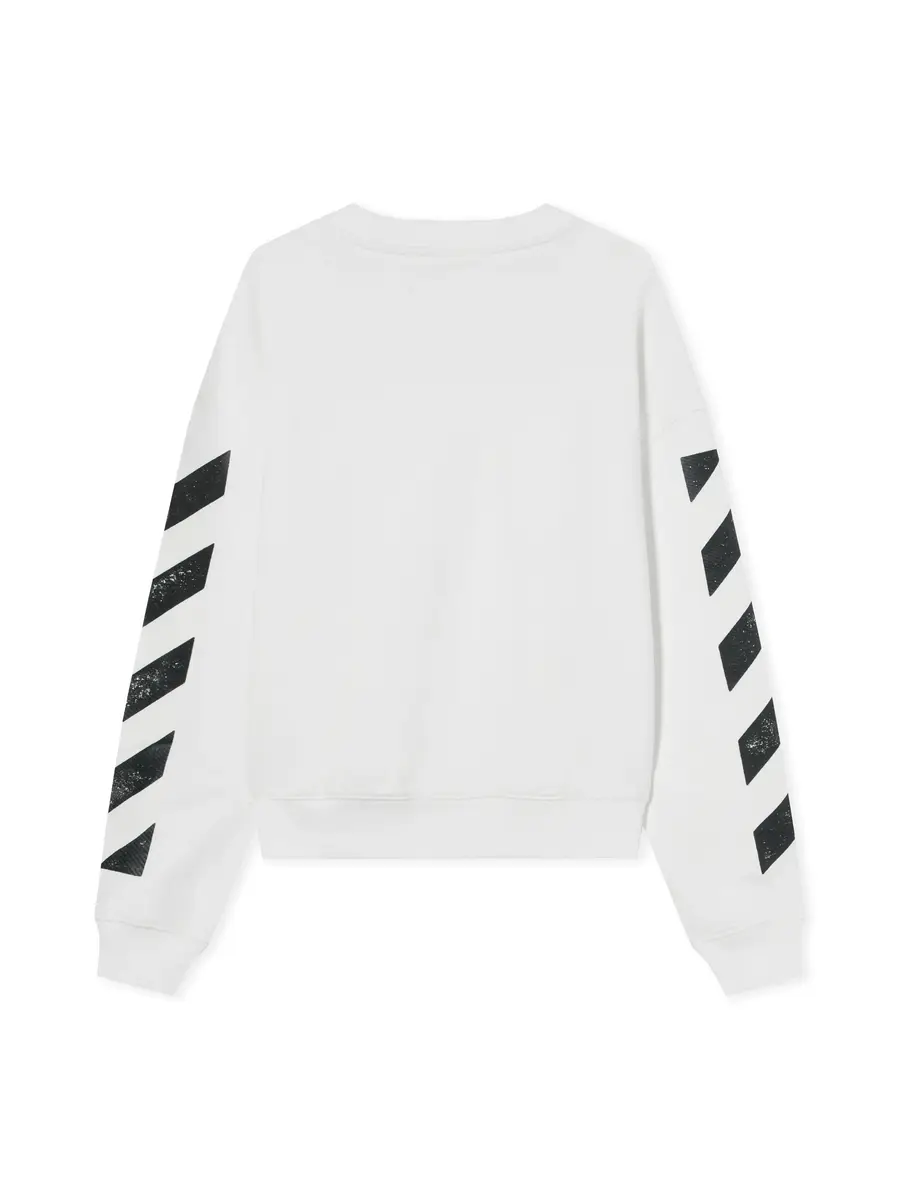 Off-White L/AB Diagonal Crewneck Sweatshirt | Thumbnail 2 Off-White L/AB Diagonal Crewneck Sweatshirt | Thumbnail 2