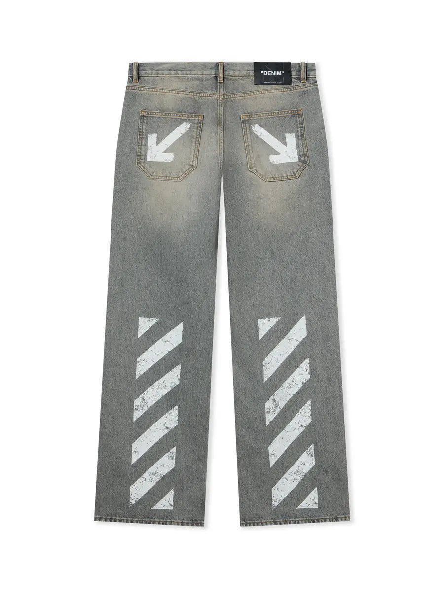 Off-White Half Arrow Slim Relaxed Jeans | Thumbnail 2 Off-White Half Arrow Slim Relaxed Jeans | Thumbnail 2
