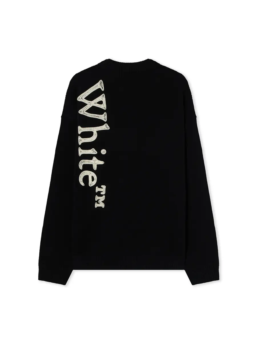 Off-White Vertical Bookish Crewneck Sweater | Thumbnail 2