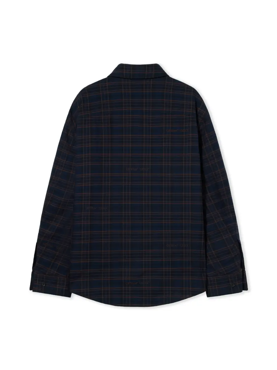 Off-White Check Flannel Padded Overshirt | Thumbnail 2 Off-White Check Flannel Padded Overshirt | Thumbnail 2