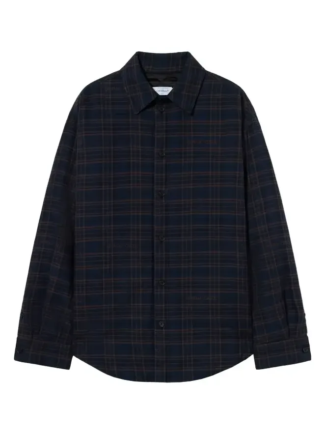 Check Flannel Padded Overshirt Check Flannel Padded Overshirt