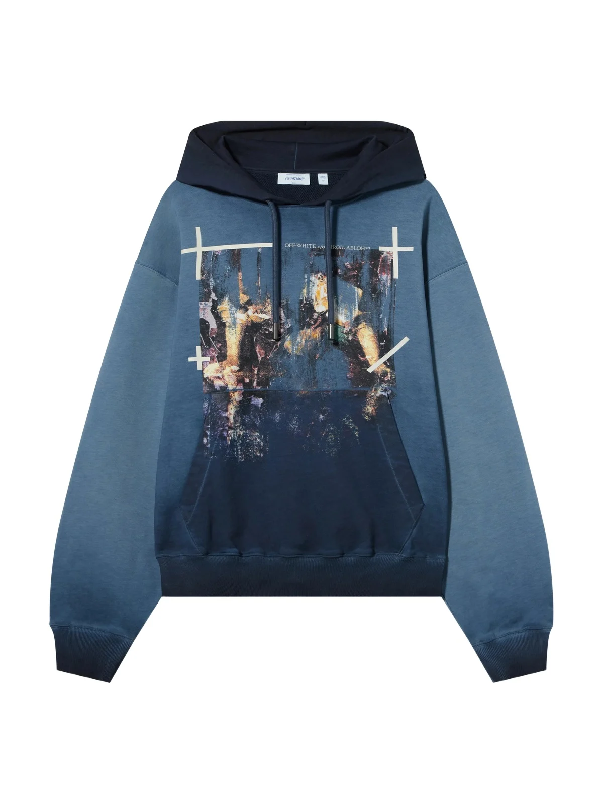 Off-White Ripped Narciso Regular Hoodie