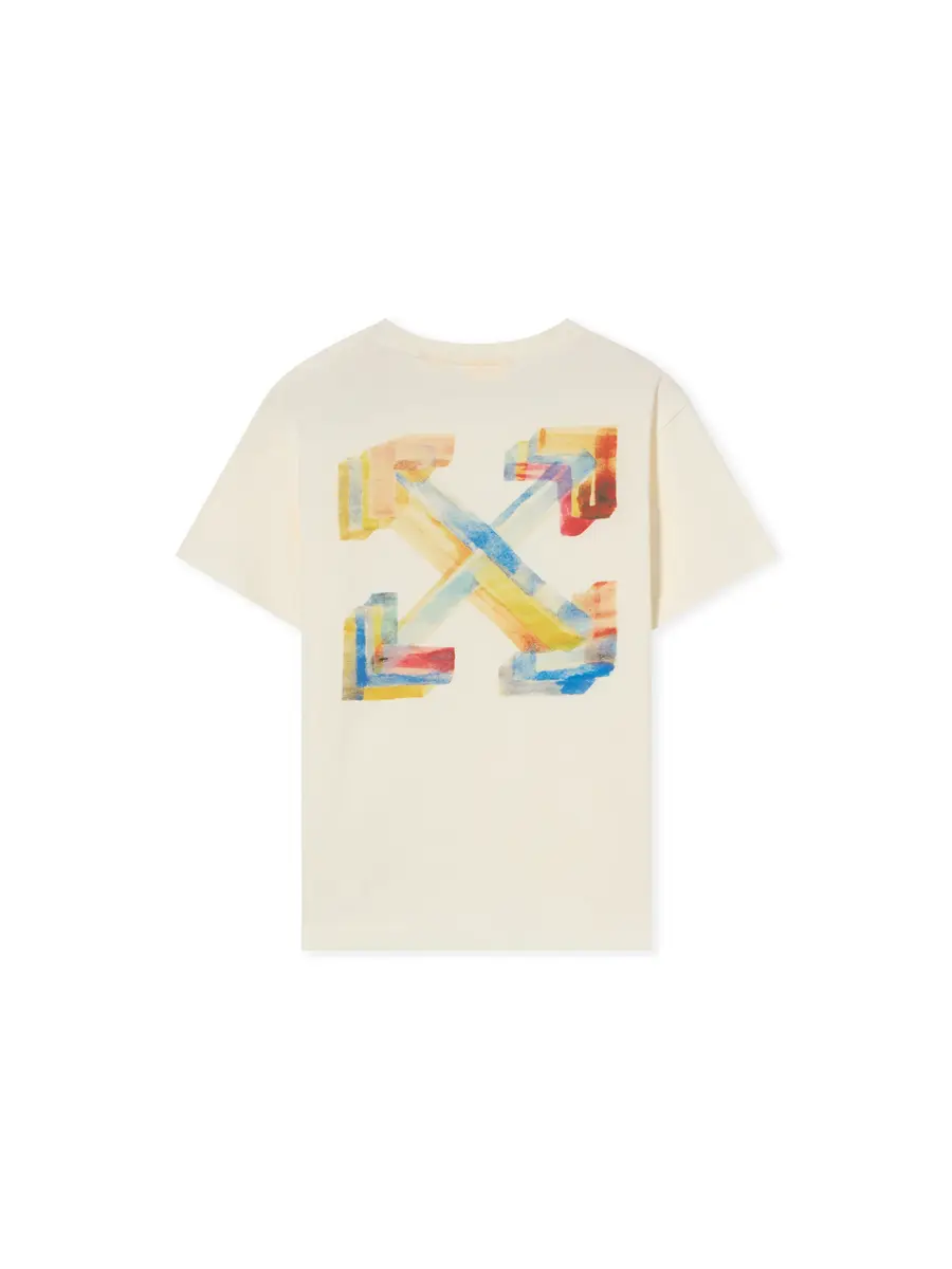 Off-White Arrow Watercolor Short Sleeve T-Shirt | Image 1 Off-White Arrow Watercolor Short Sleeve T-Shirt | Image 1